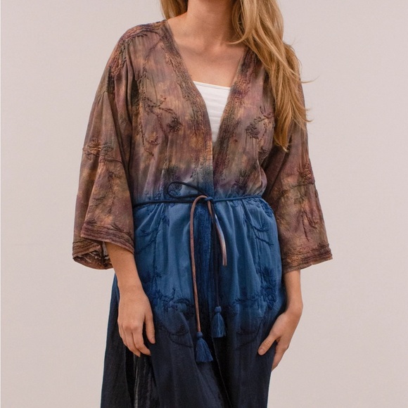 Kyla Seo Tops - 49. NWT WOMENS KYLA SEO XL/1X DETAIL KIMONO TOP